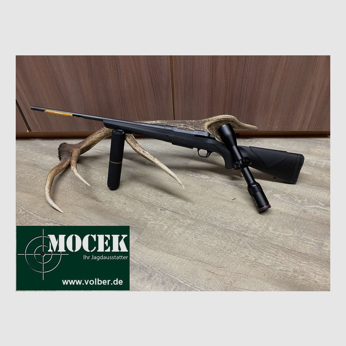 Browning A-Bolt 3 Compo, with Kite B6 2-12x50, cal. .308, short barrel 51cm, incl. silencer