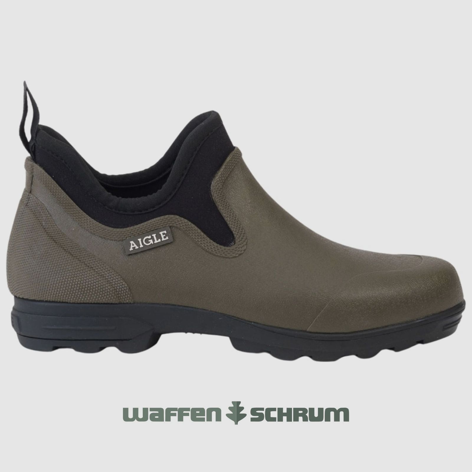 Aigle Schuh Lessfor Plus M Kaki