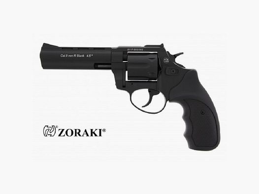 ESC Zoraki R1 4,5'' zwart 9mm gas- en signaalwapens