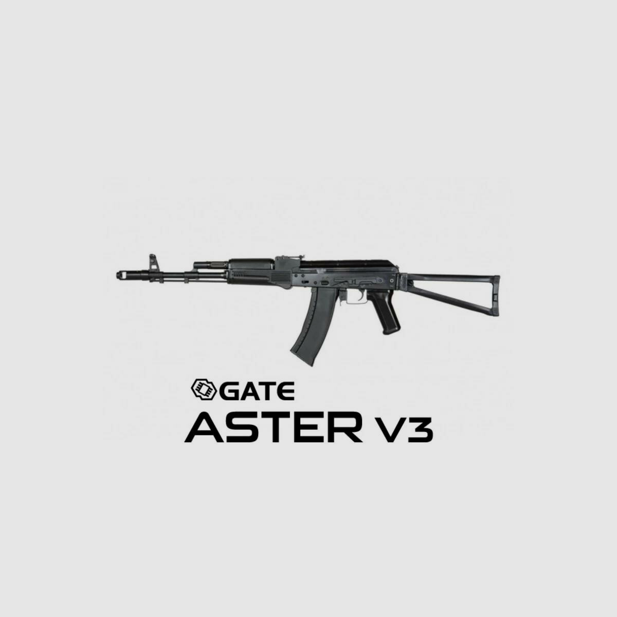 AK-74S Essential Steel Version with Gate Aster V3 free from 18 Black | E&L