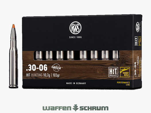 RWS HIT 10.7g - 165gr .30-06Spring Short Rifle