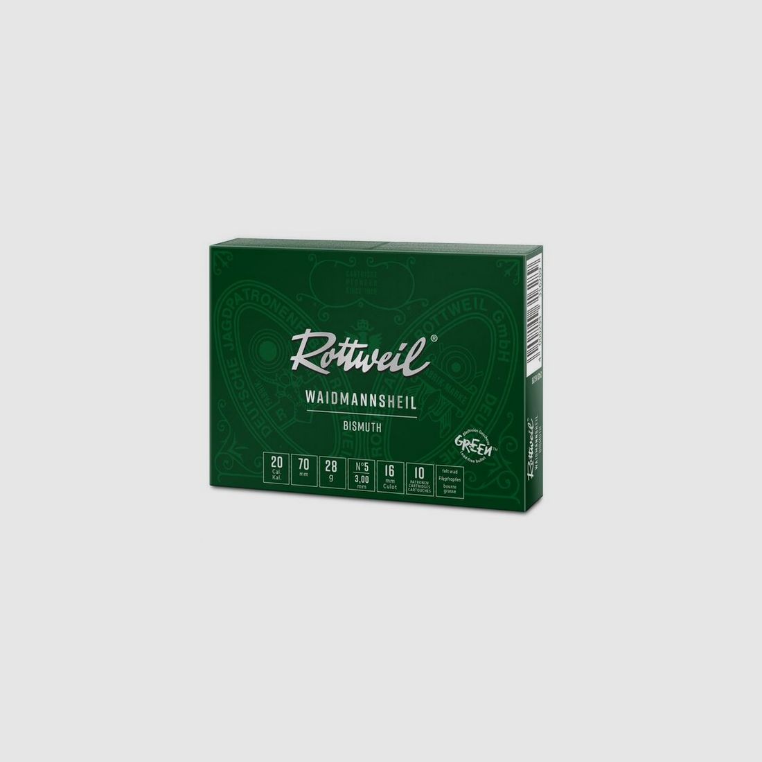 ROTTWEIL 20/70 28 G 3,0 MM WAIDMANNSHEIL BISMUTH 10 STK