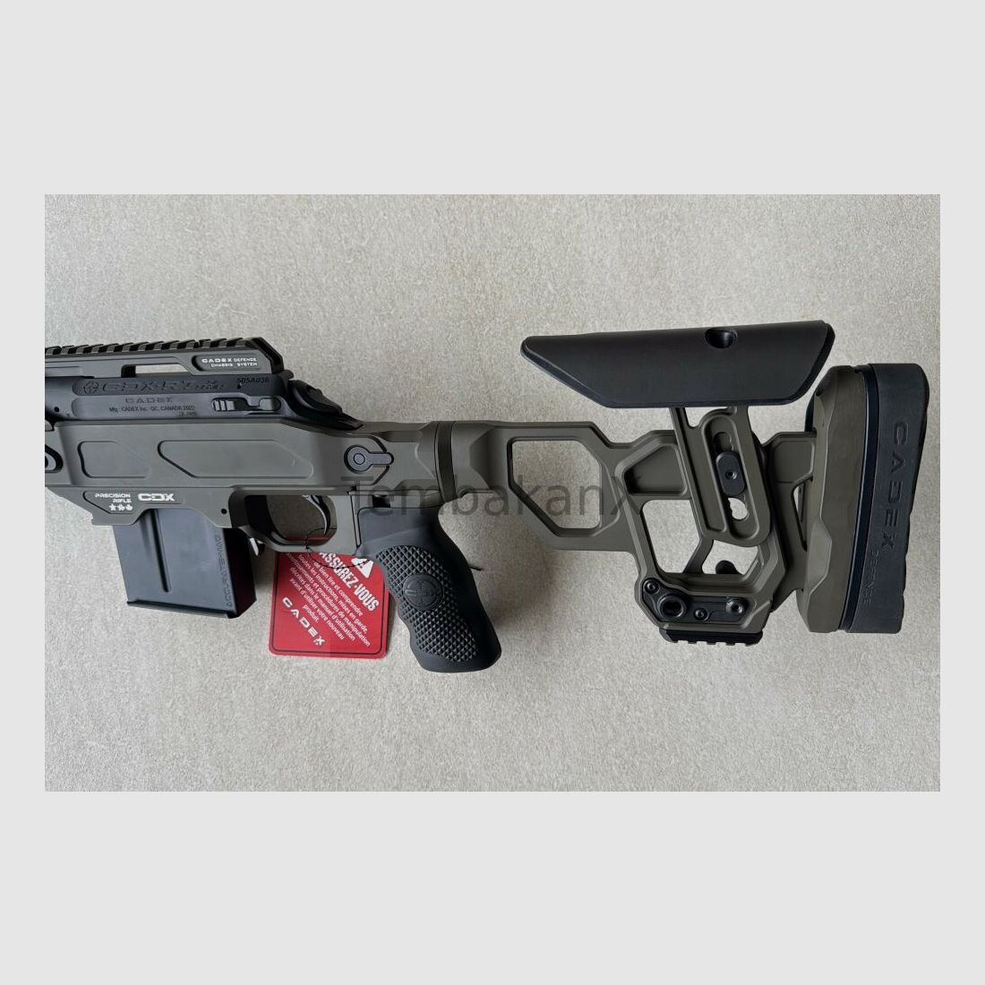 CADEX CDX-R7 CPS (incluso bipiede, freno di bocca e picchetto) .308Win