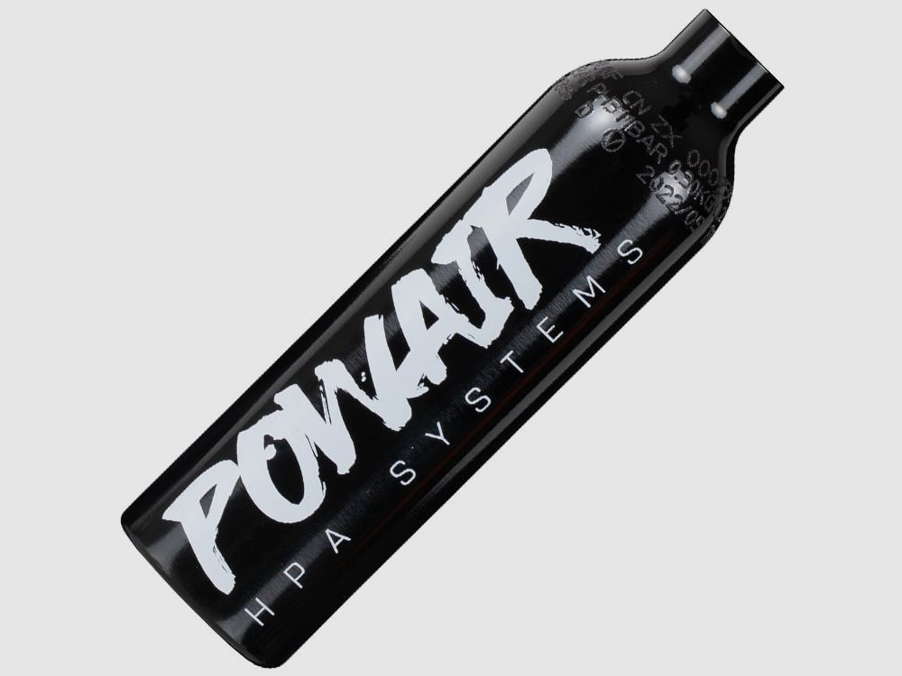 PowAir BASIC Series 02L / 13ci Paintball Aluminium HP Flasche 200 Bar (einzeln)