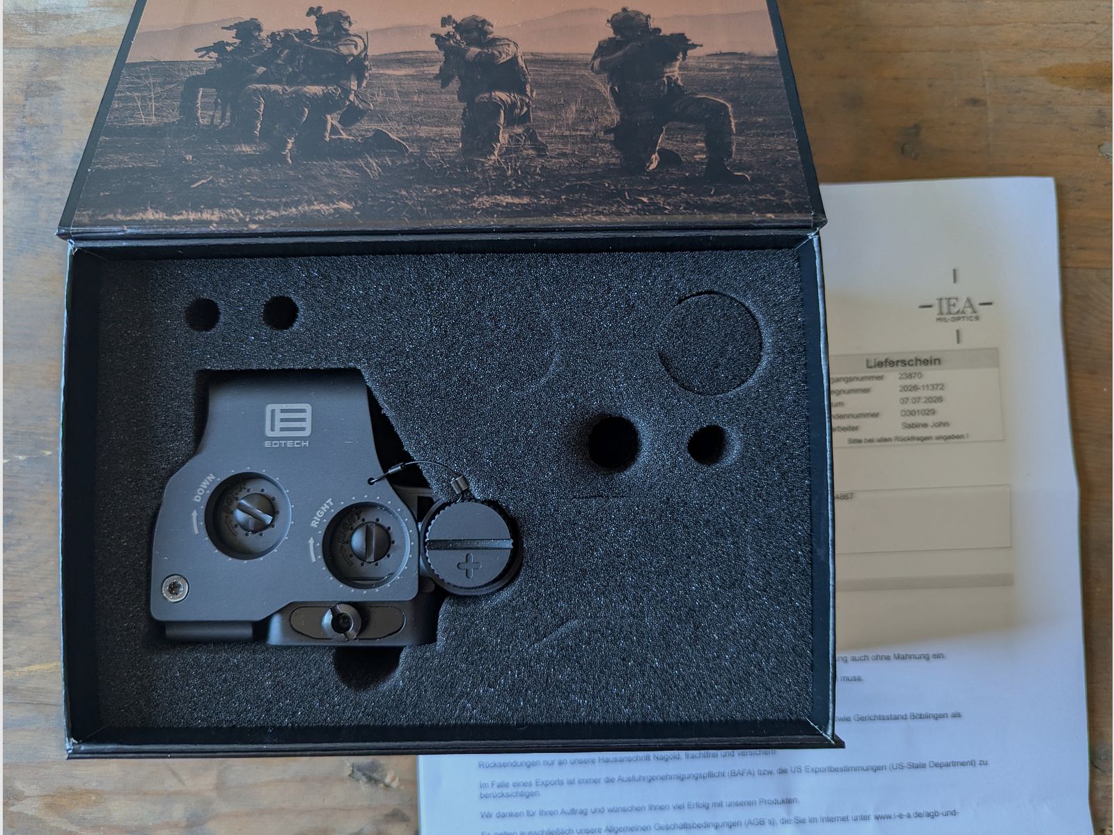 EOTech EXPS 3-0 & G45 Magnifier Set — EXPS fresco dal servizio di fabbrica (nuovo vetro/interno)