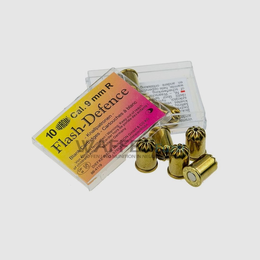 Wadie Flash Defence Kugelblitzpatrone für 9mm Schreckschussrevolver