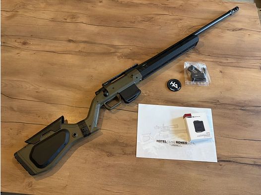Hera Arms H7 HOWA M1500 Short Action Heavy Barrel 24" 6,5mm Creedmoor OD Groen