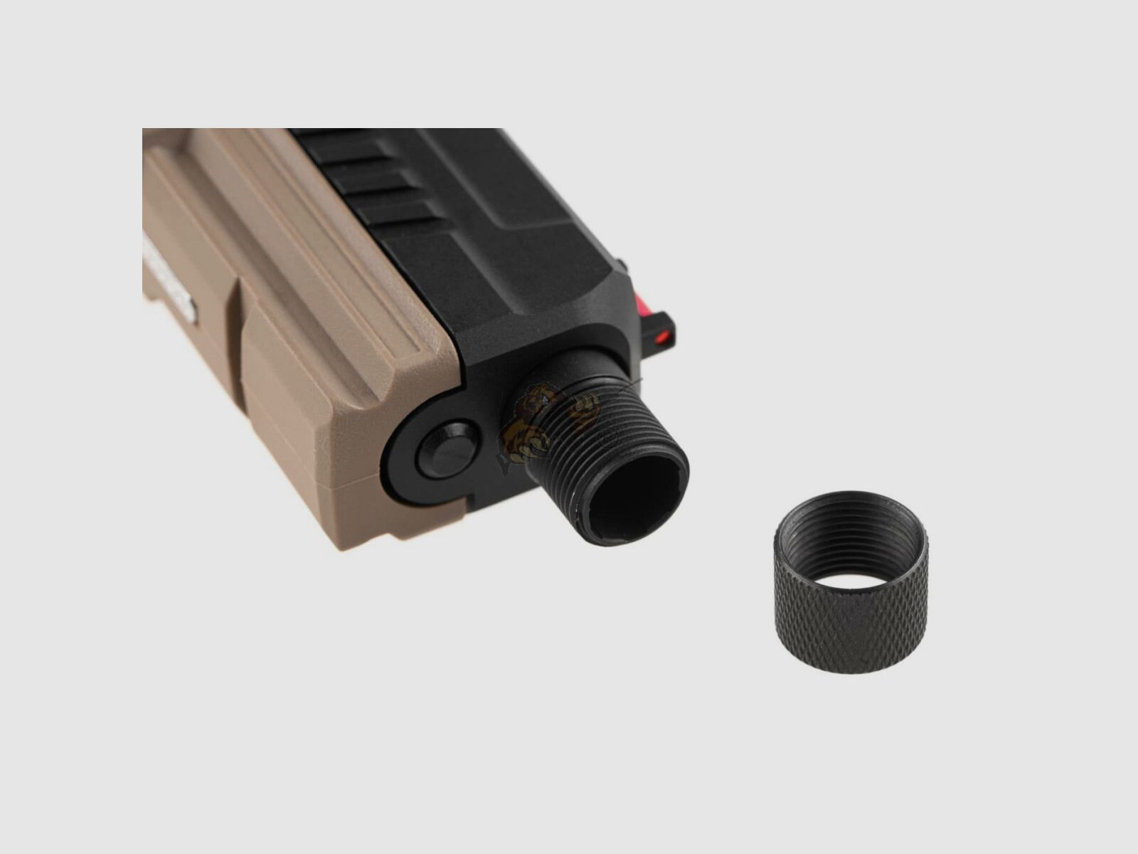 KJ Works KP-13 TBC Scivolo in Metallo GBB Deserto -F-