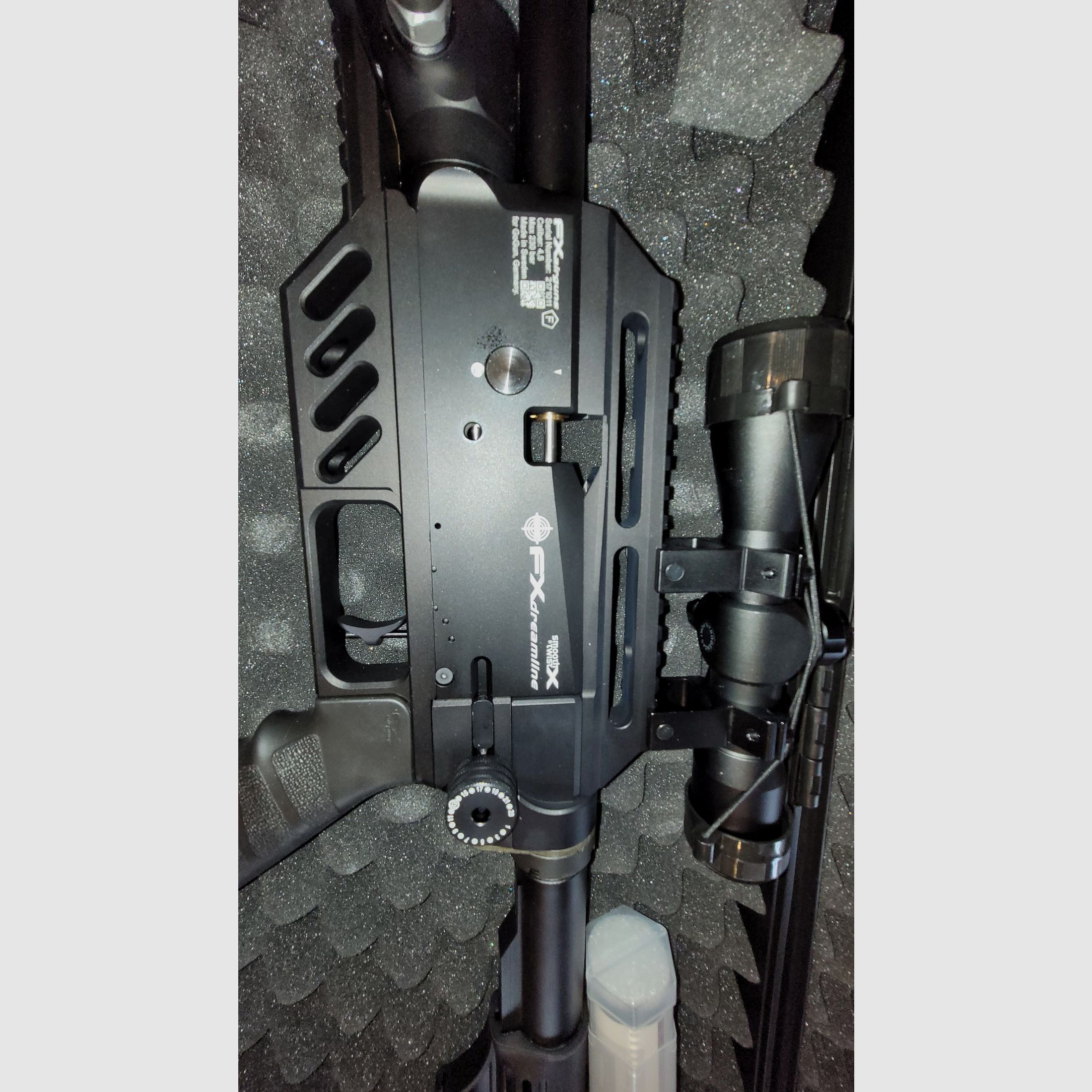 Luftgewehr FX Dreamline Tactical F-Serie 4.5mm 7,5j. mit Hinterschaft SET, Bild 10 von 13