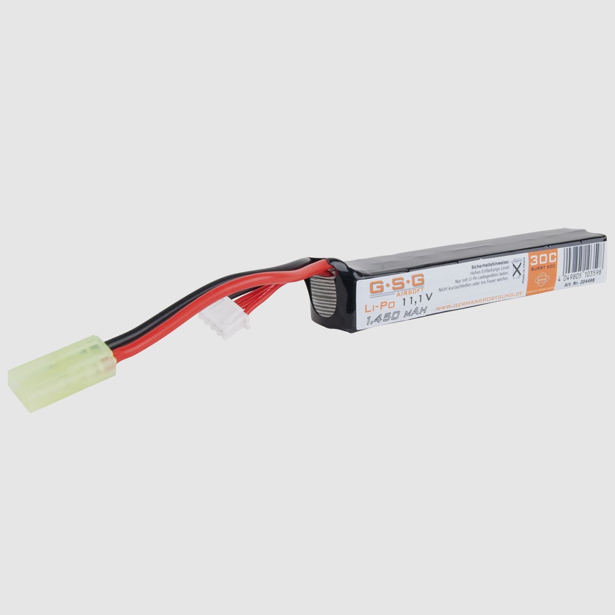 GSG Akku Li-Po 11,1V | 1.450 mAh - Airsoft