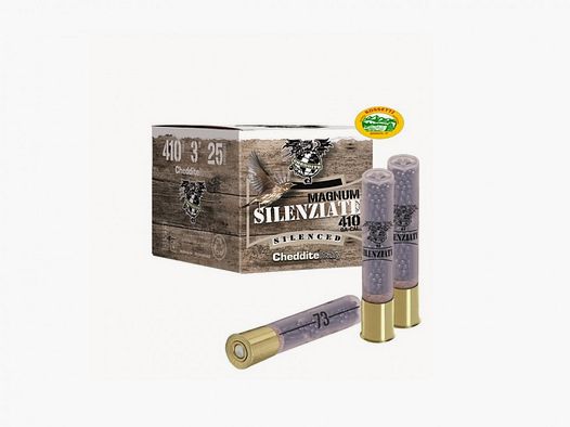 CHEDDITE Schalldämpferpatronen Kal.410 gr.24 pb.10