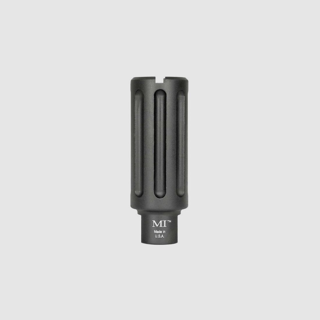 MIDWEST INDUSTRIES BLAST CAN CALIBER 1/2-28 ALUMINUM BLACK