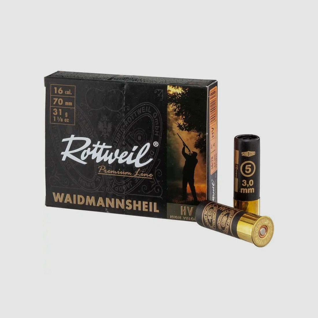 Rottweil Waidmannsheil Plastic 16/70 3.0 mm - 10 pcs.