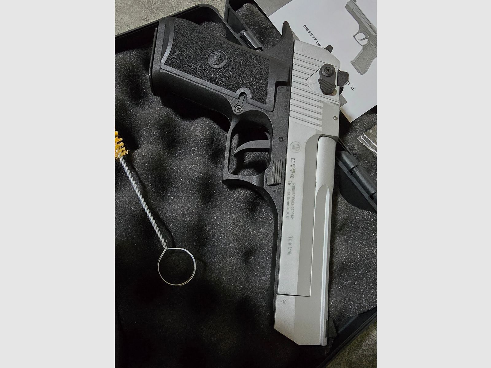 Retay Big Fifty LW Nickel Schreckschuss 9mm PAK 