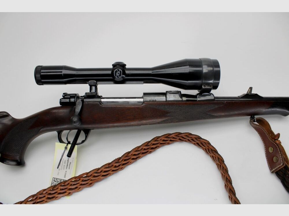 Rep. rifle Mauser 98 hunting conversion with Zeiss Diatal 8x56 and stock shortening 9.3x62