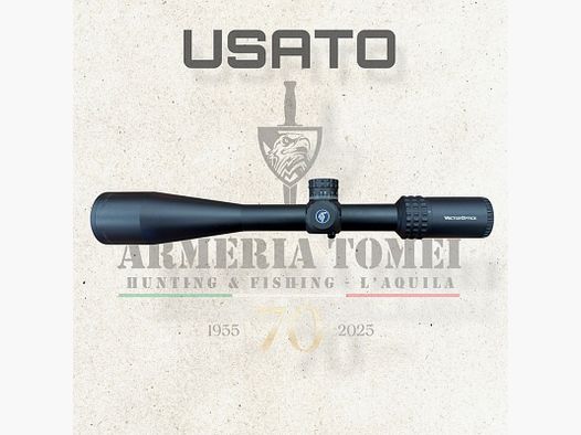 USED – OPTIC – VECTOR OPTICS – SENTINEL-X PRO 10-40×50 30mm Tube | 1/8 MOA | Zero-Stop