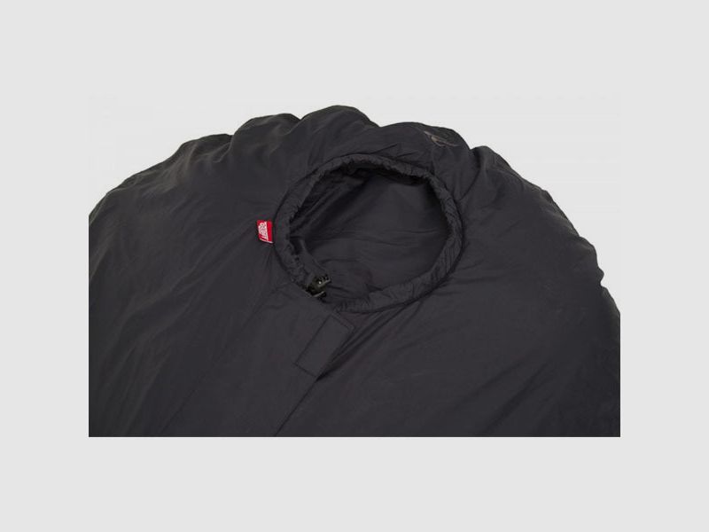 Kunstfaserschlafsack XP TOP, Grösse L, Reissverschluss Mitte, Black, Bild 3 von 6