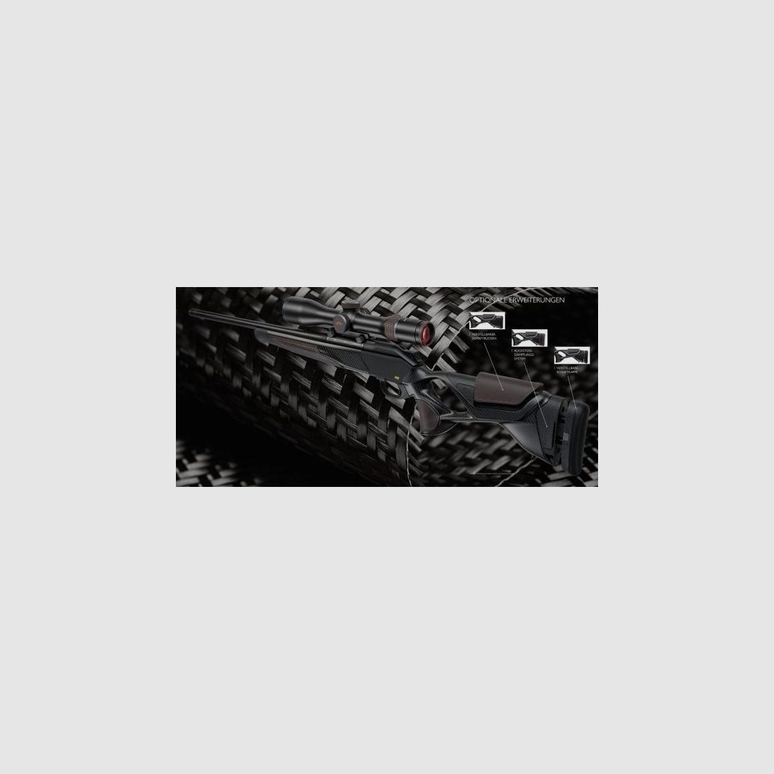BLASER Repeating Rifle Mod. R8 Ultimate Carbon Leather .30-06 Barrel 52cm -M15x1