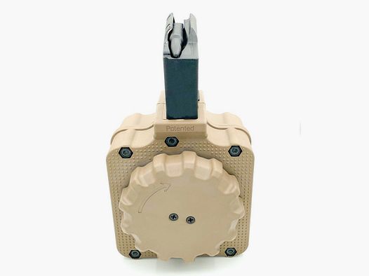 AR-.308 .308 (50) RD DRUM FLAT DARK EARTH POLYMER