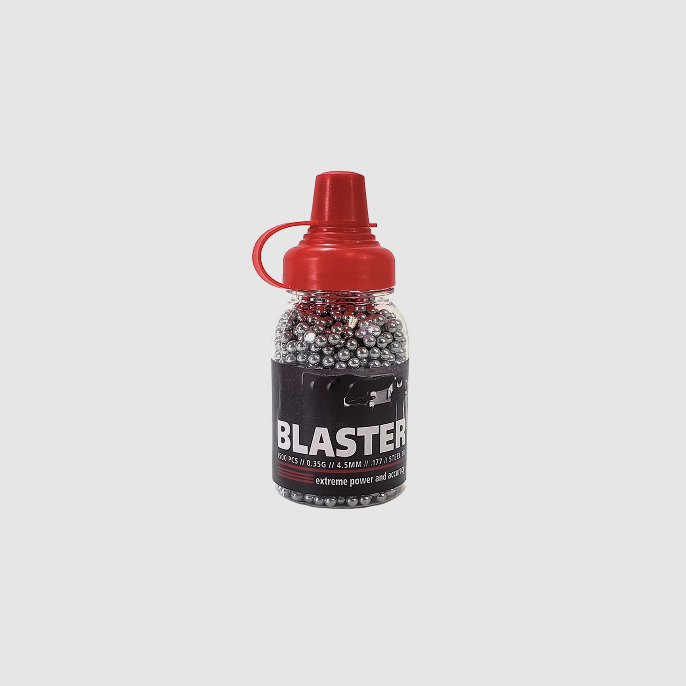 Blaster acciaio BBs 4,5mm 1.500 pezzi