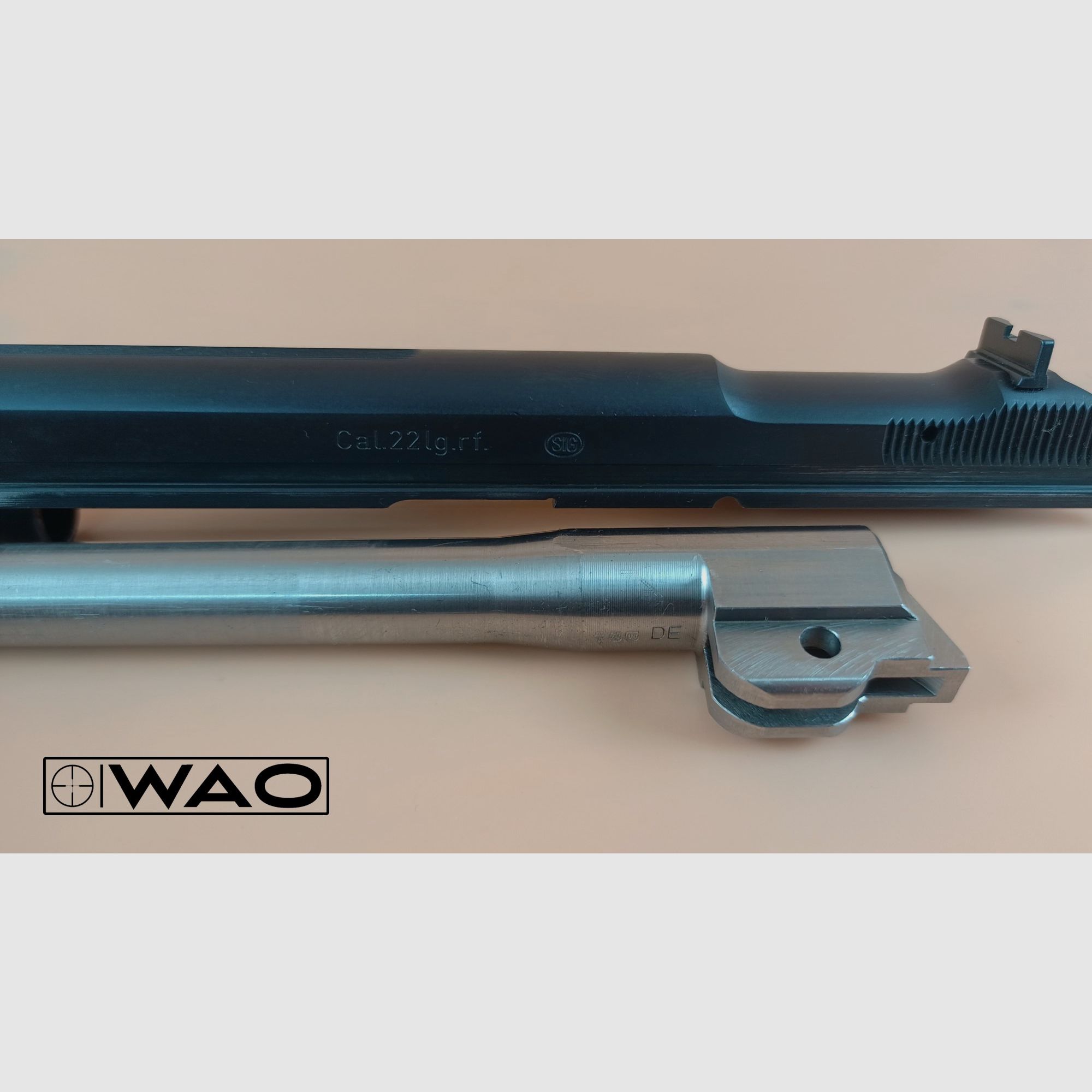 <SIG P210-2, P 210-2, Cal. 9mmLuger *Set con sistema intercambiabile Cal. .22lr*>