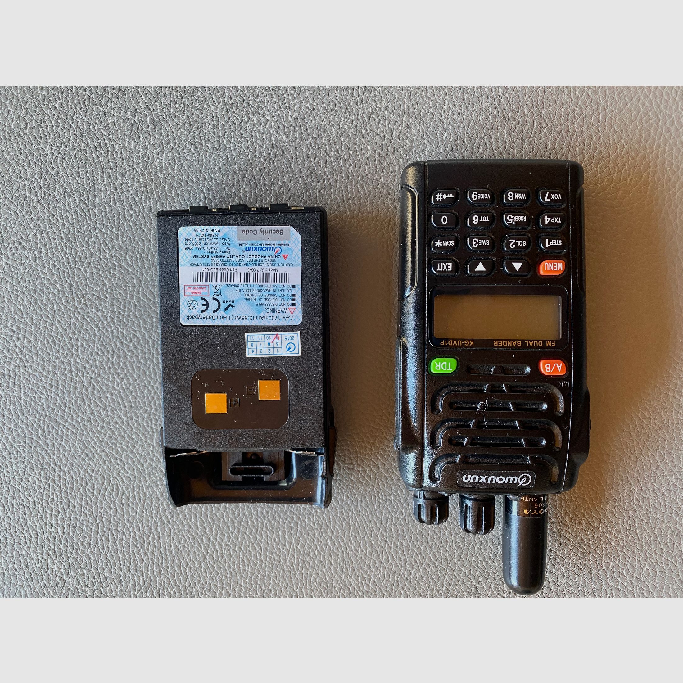 WOUXUN Handfunkgerät KG-UVD1P 