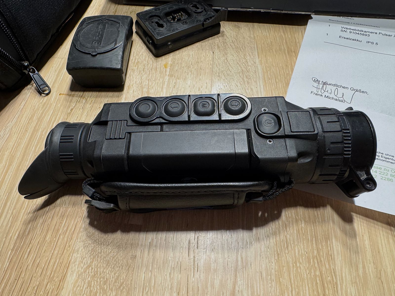 Pulsar thermal imaging camera Helion XP 38 F