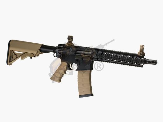 G&G CM18 Mod1 long RIS/Rail Cover Schwarz/FDE Airsoft Gewehr frei ab 18 Jahren