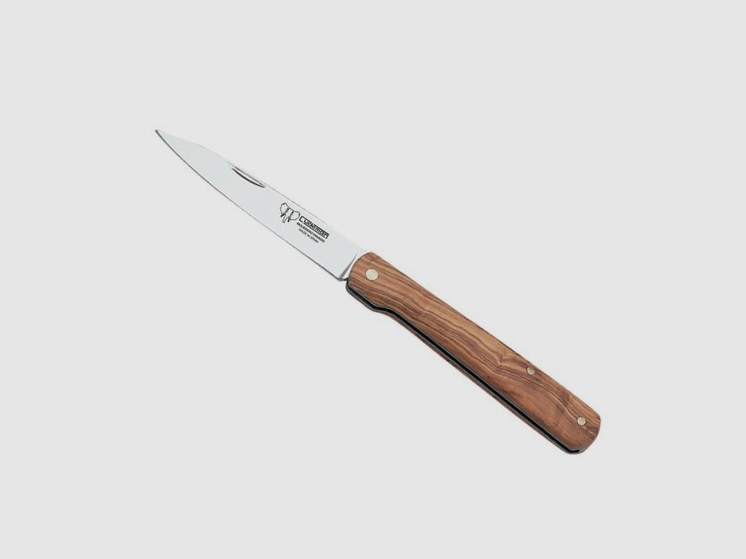 Cudeman Messer Vollgriff Olivenholz 11cm