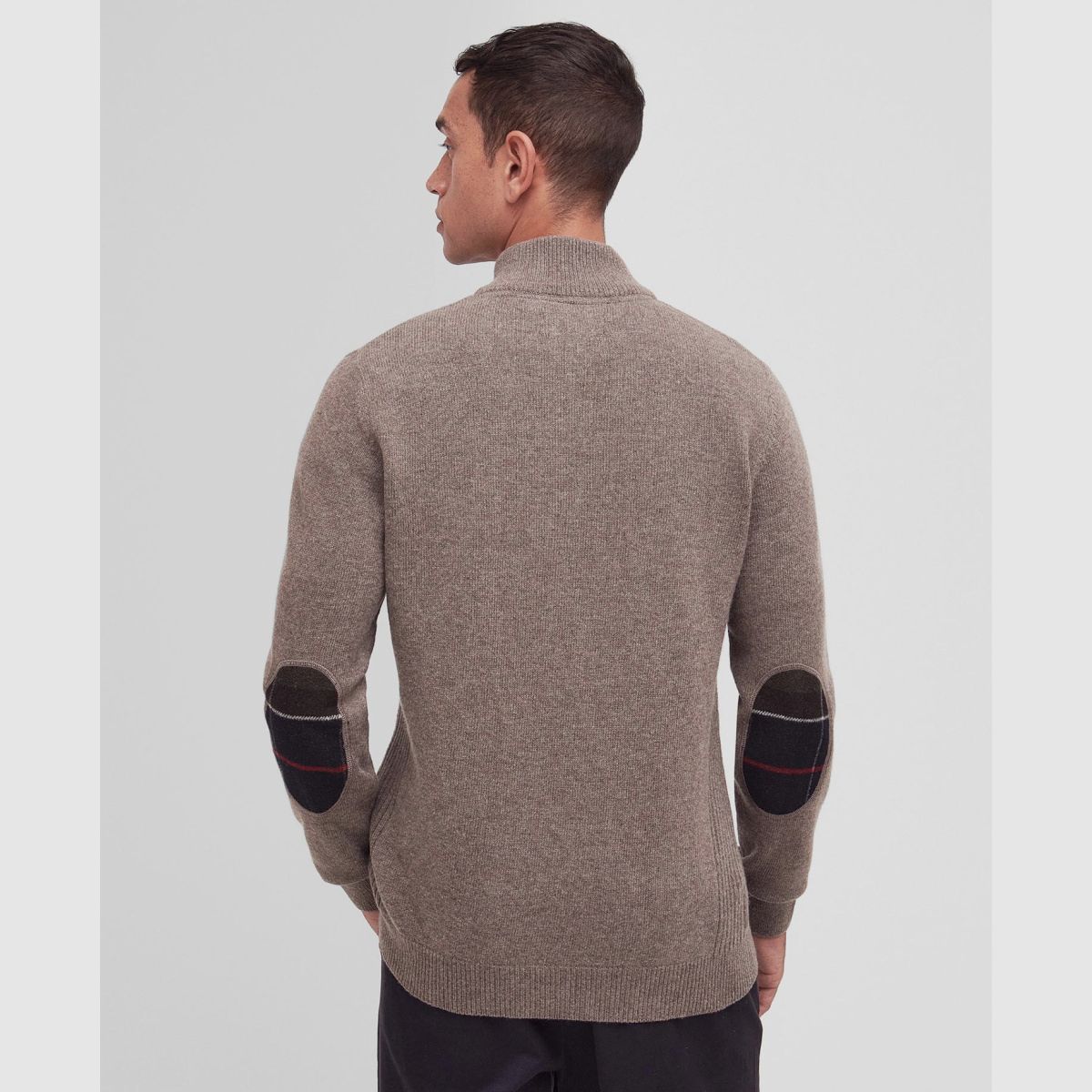 BARBOUR Holden Half Zip Sweater Military Marl