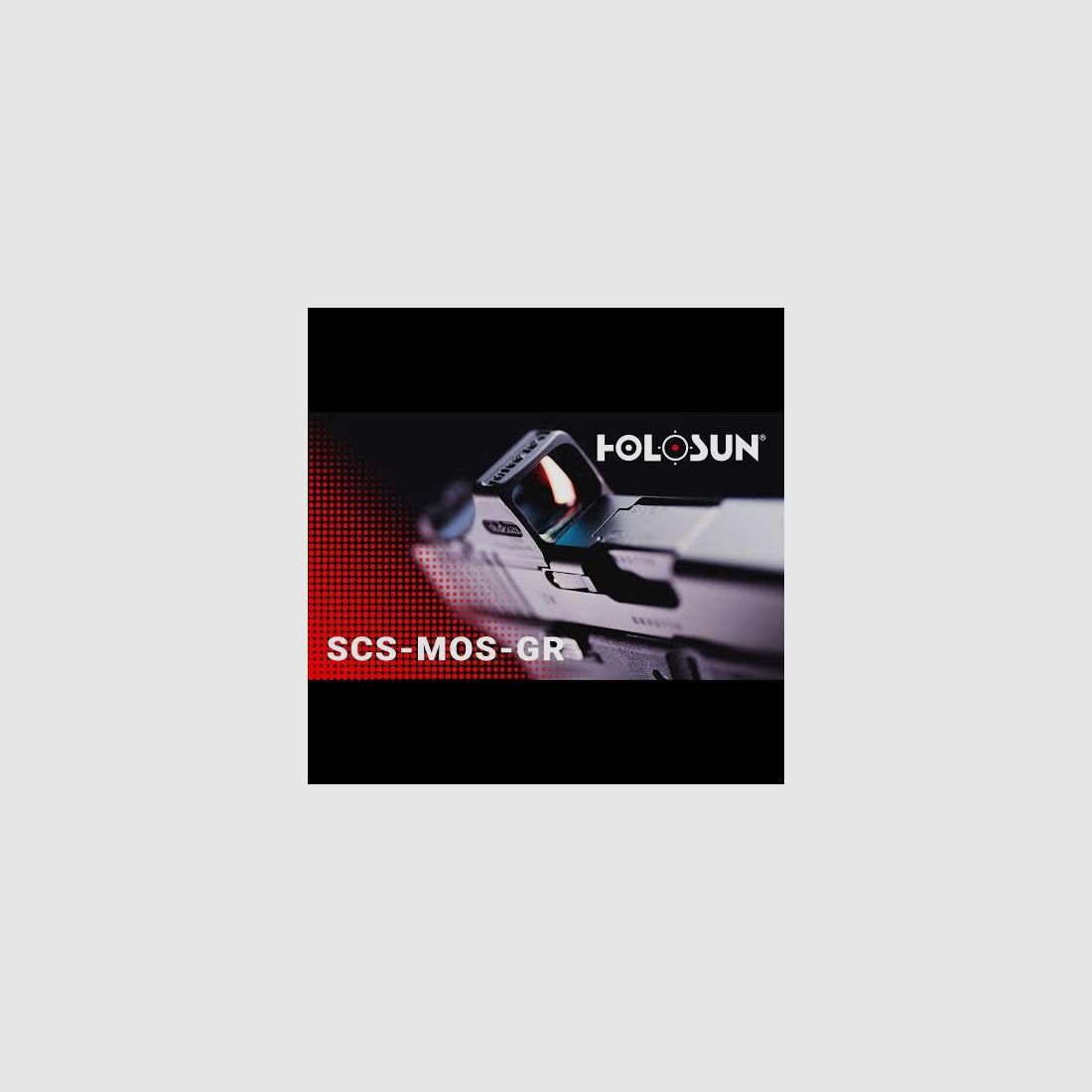 Holosun SCS-MOS-GR Viseur Reflex Ouvert + point interchangeable 2MOA, cercle 32MOA réticule cellule solaire, image 12 sur 12