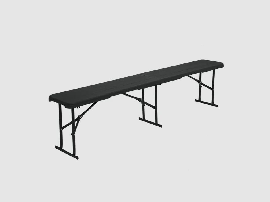 NC3404 Folding Garden Bench 183cm in Anthracite
