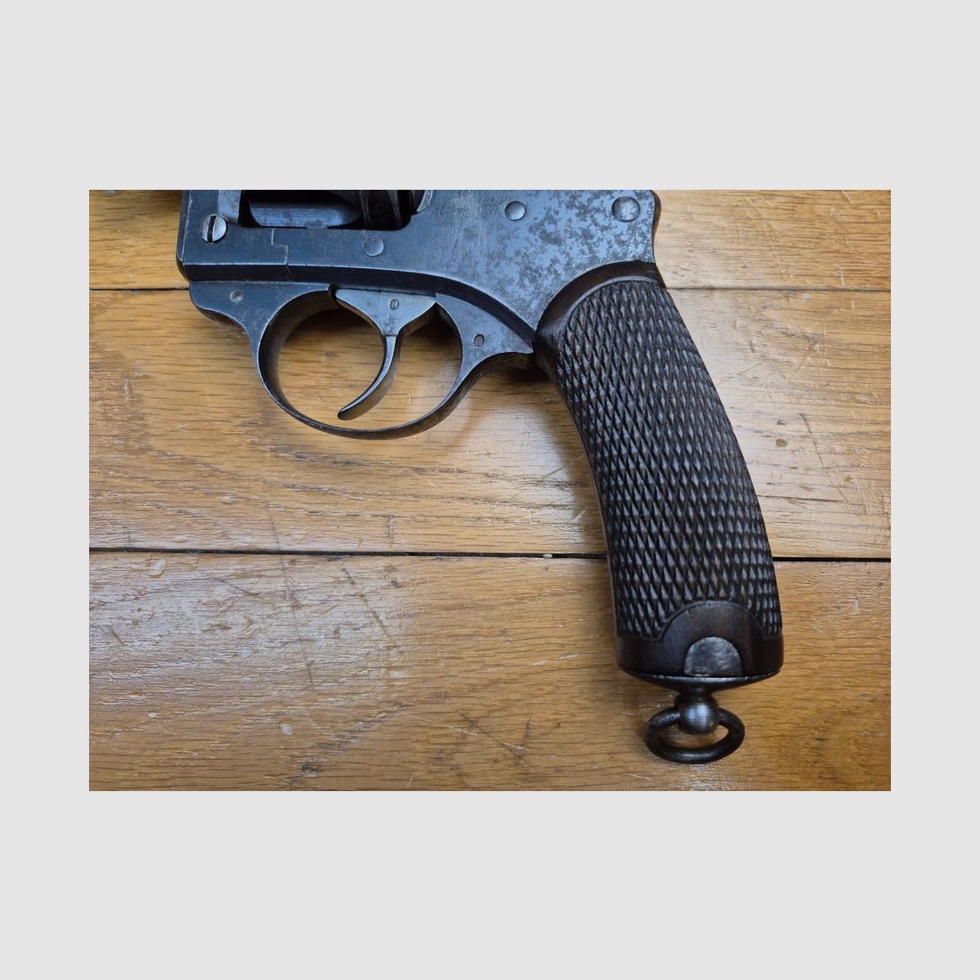 Ziviler Revolver Modell 1892 französischer Ordnung – 8mm92 – Von Lamure und Gidrol – Stéphanoise Qualität! – Selten Kategorie D – Zu reinigen aber BE / BE+, Bild 16 von 19
