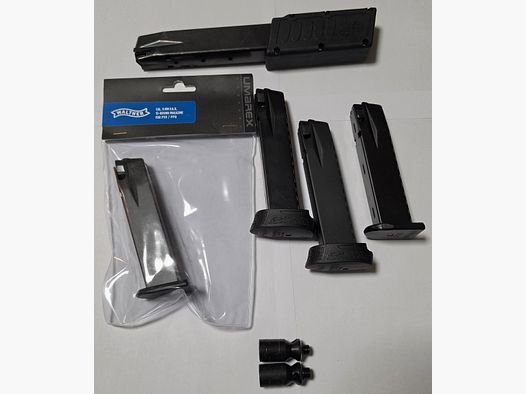 Walther P99 /PPQ Magazine 9mm PAK blank firing SRS