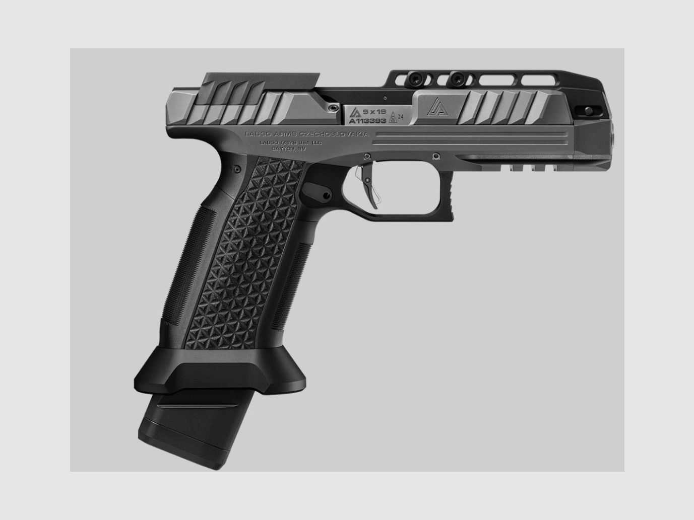 LAUGO ARMS – ALIEN CREATOR LIMITED OPTICS KIT (GREY/BLACK) – CAL 9X19, immagine 2 di 2