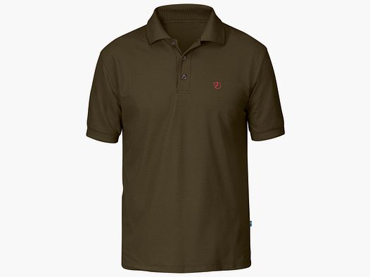 Fjällräven Poloshirt Crowley Pique Dark Olive