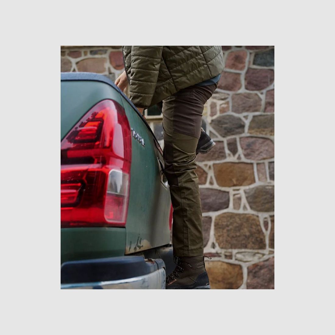 Härkila Fjell broek, groen/bruin, afbeelding 4 van 9