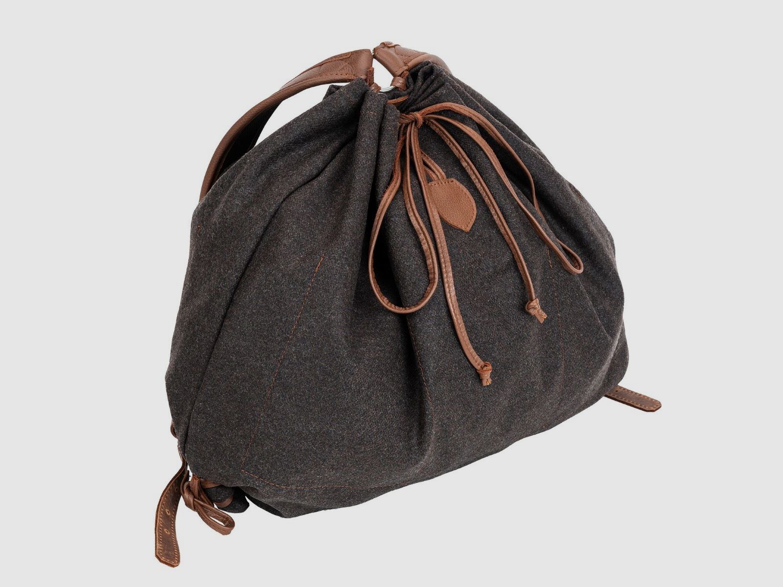 AKAH Gebirgsrucksack Loden/Elch-Leder