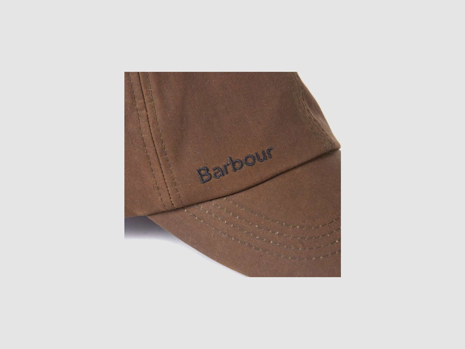 BARBOUR Casquette de Sport en Cire Brun