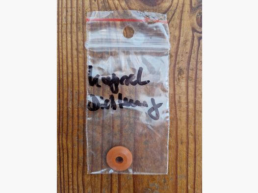 Kapseldichtung  ? für 12 g Kapseln passend für viele Umarex und Crosman CO2 Waffen orange   ?   NEU