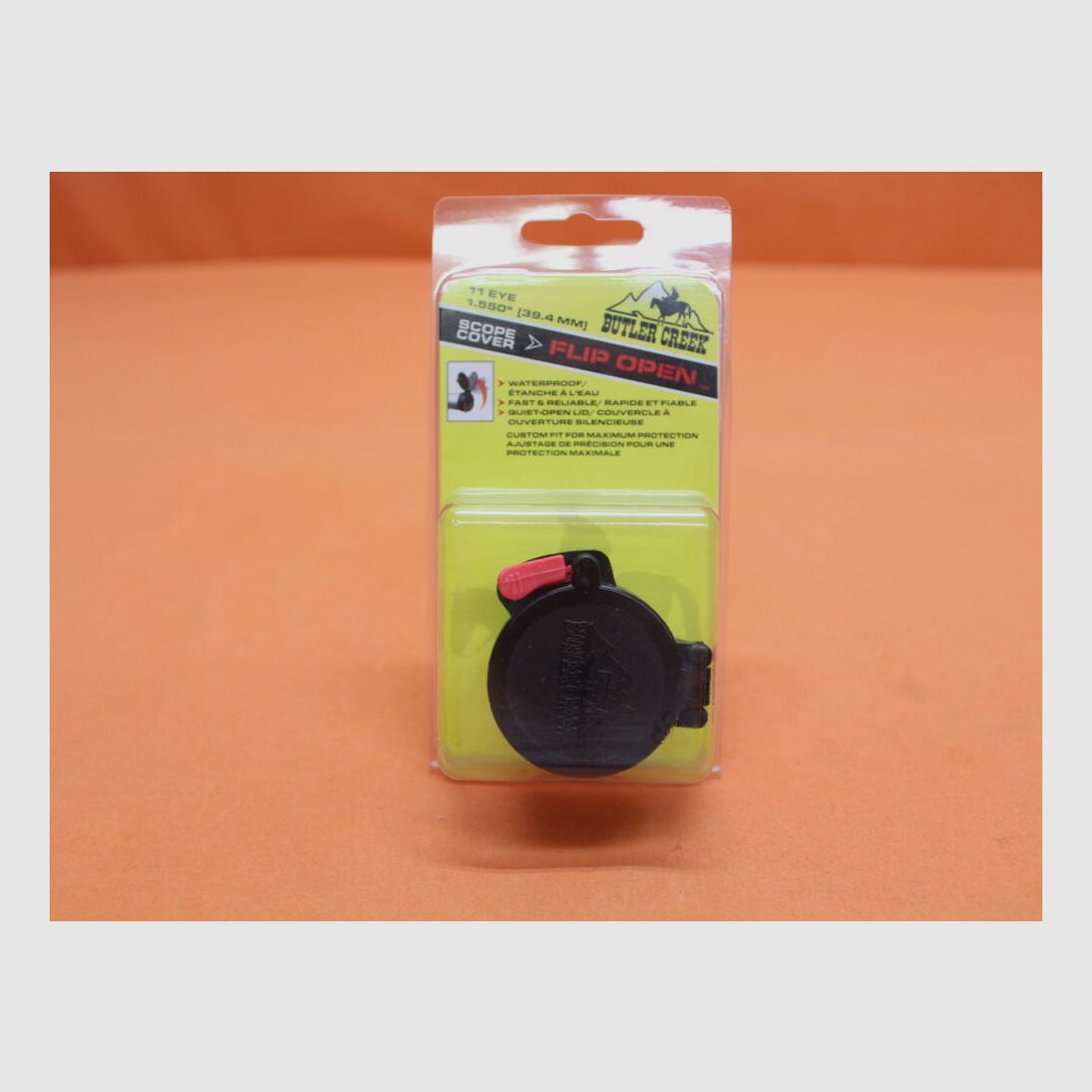 Butler Creek Butler Creek Flip-Up Cover Cap Eye Ø=39.4mm Eyepiece Flip Cover for Scopes (MO20110)