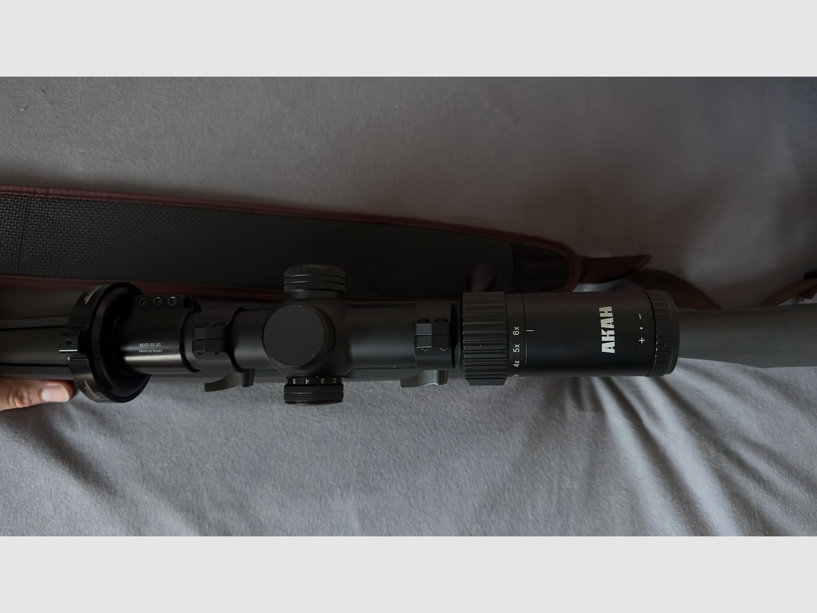 Akah 1-6x24 + Rusan Modular Adapter