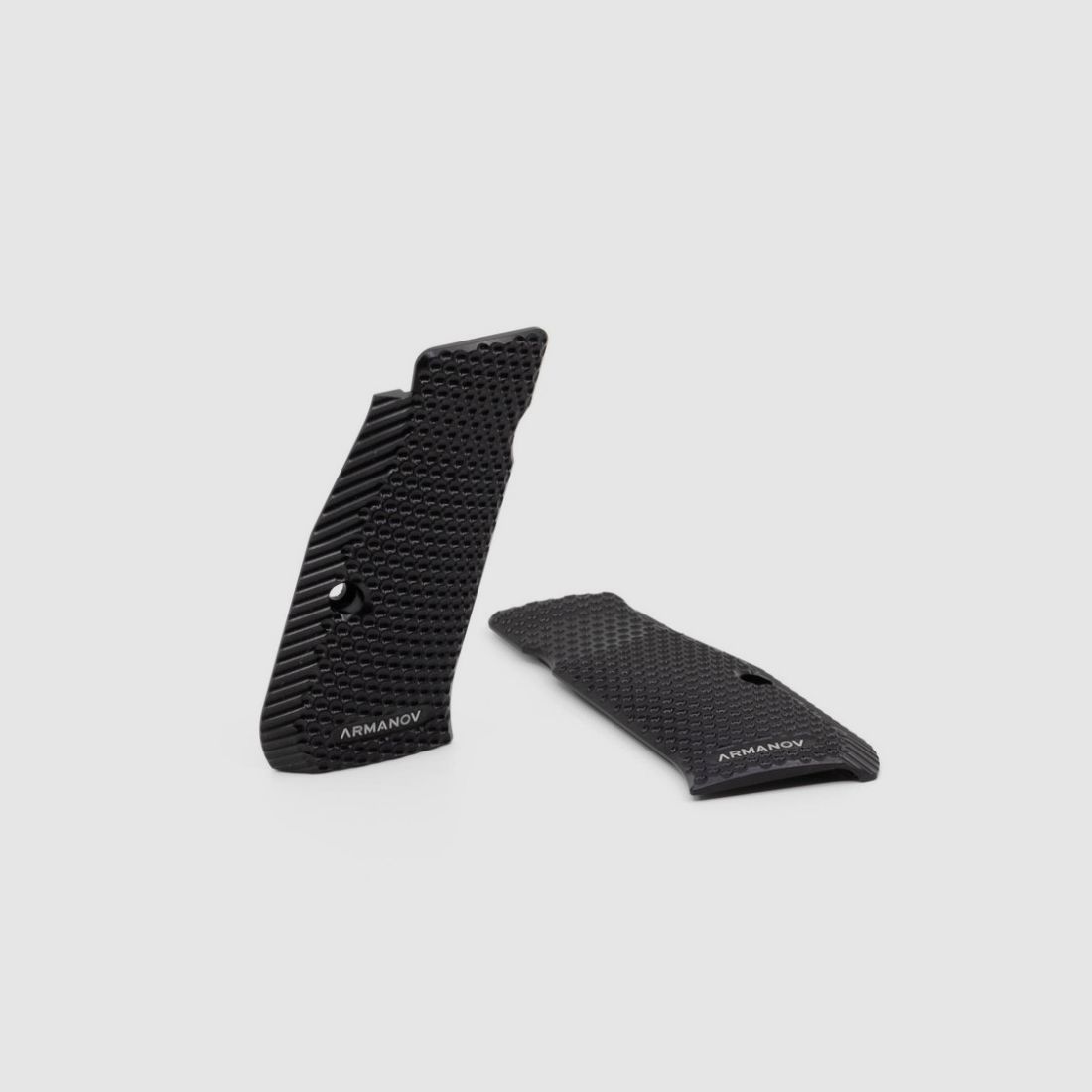 Armanov SpidErgo Gen2 Pistol Grips for CZ Shadow 2 Compact, Color: Silver, image 3 of 3
