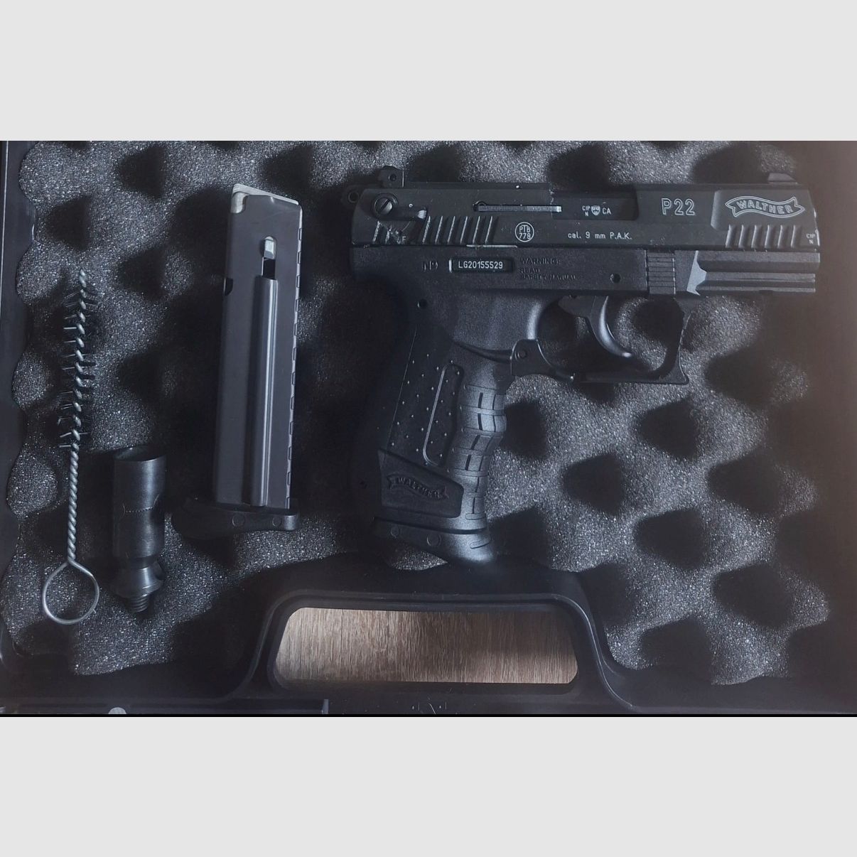 P22 Classic with spare magazine