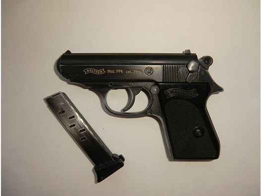 Walther Mod. PPK cal. 315K. PTB 585, Beschuss: AC 1977