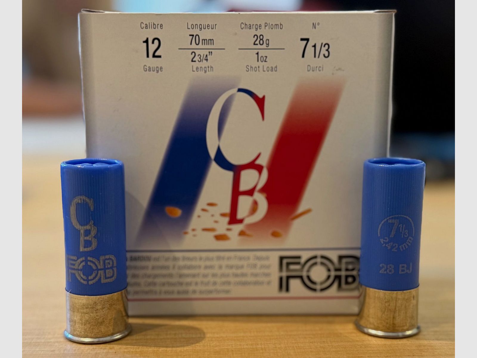 FOB CB - 12/70 - 28g - No. 7 1/3 - Lead