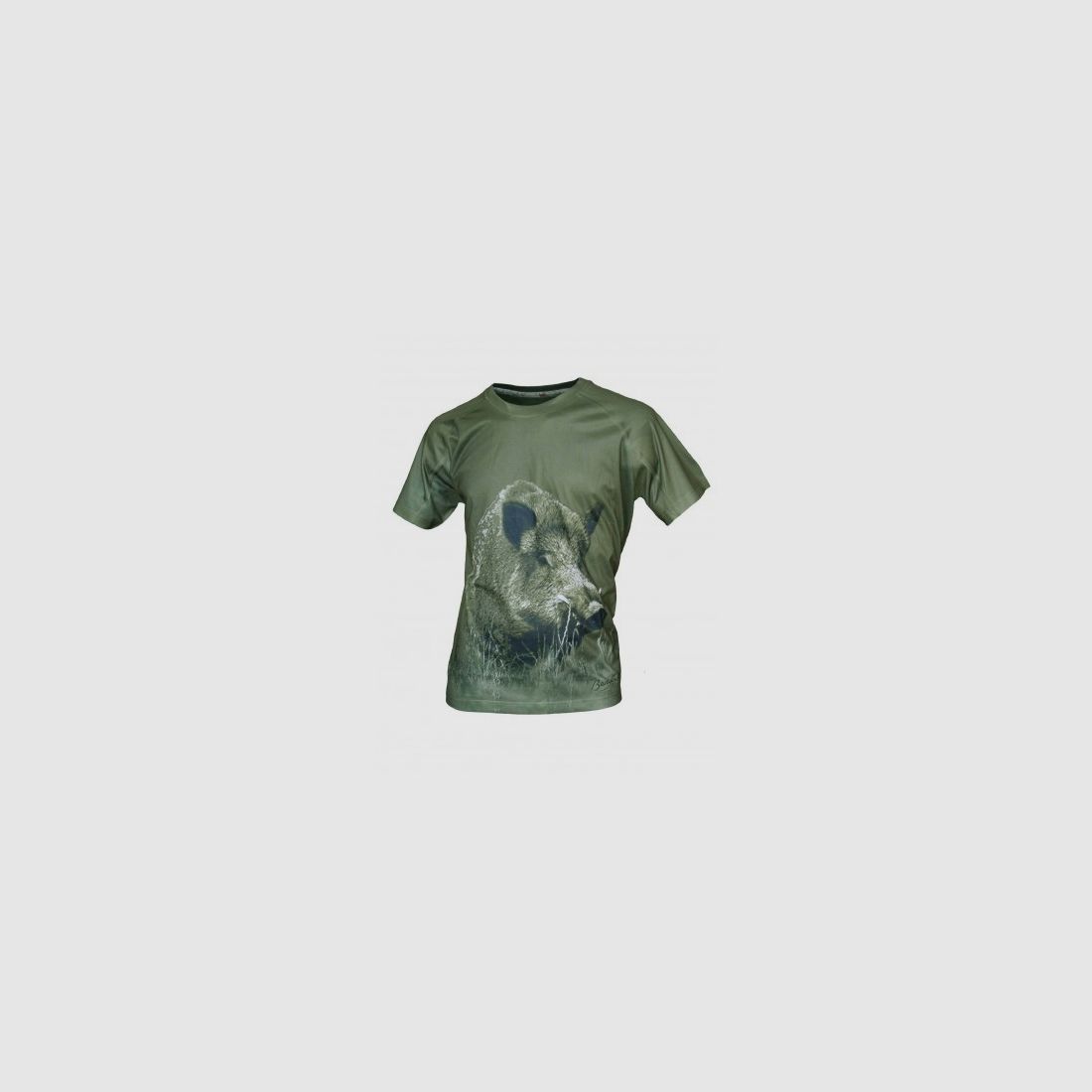 Technisches Jagd-T-Shirt Wildschwein kurzarm, Bild 1 von 2