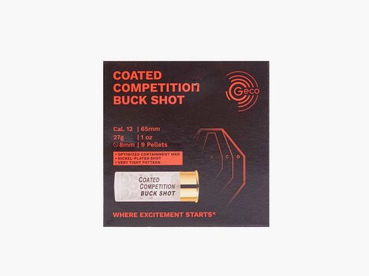 Geco Coated Competition Buck Shot