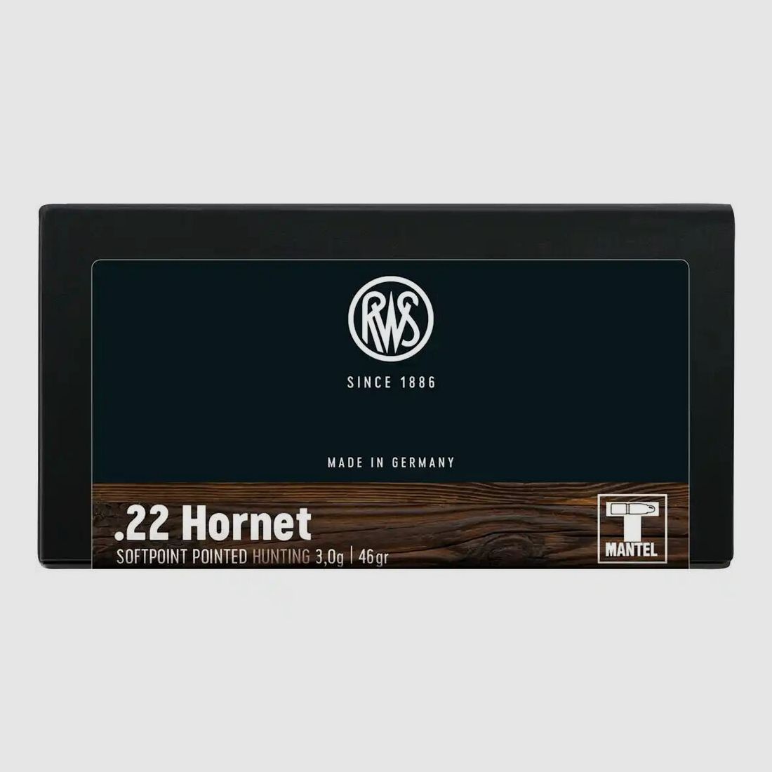 RWS 46grs TMS 20PCS .22Hornet