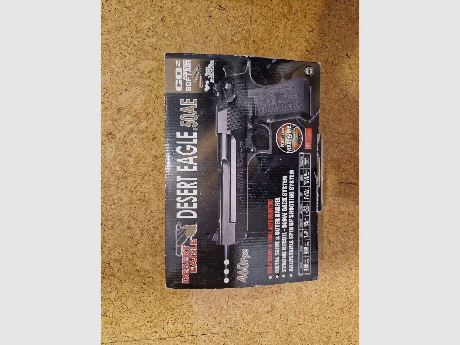 Desert Eagle .50AE CO2 semi-automatic